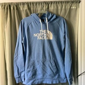 The North Face Blue Sweatshirt Hoodie women’s size large